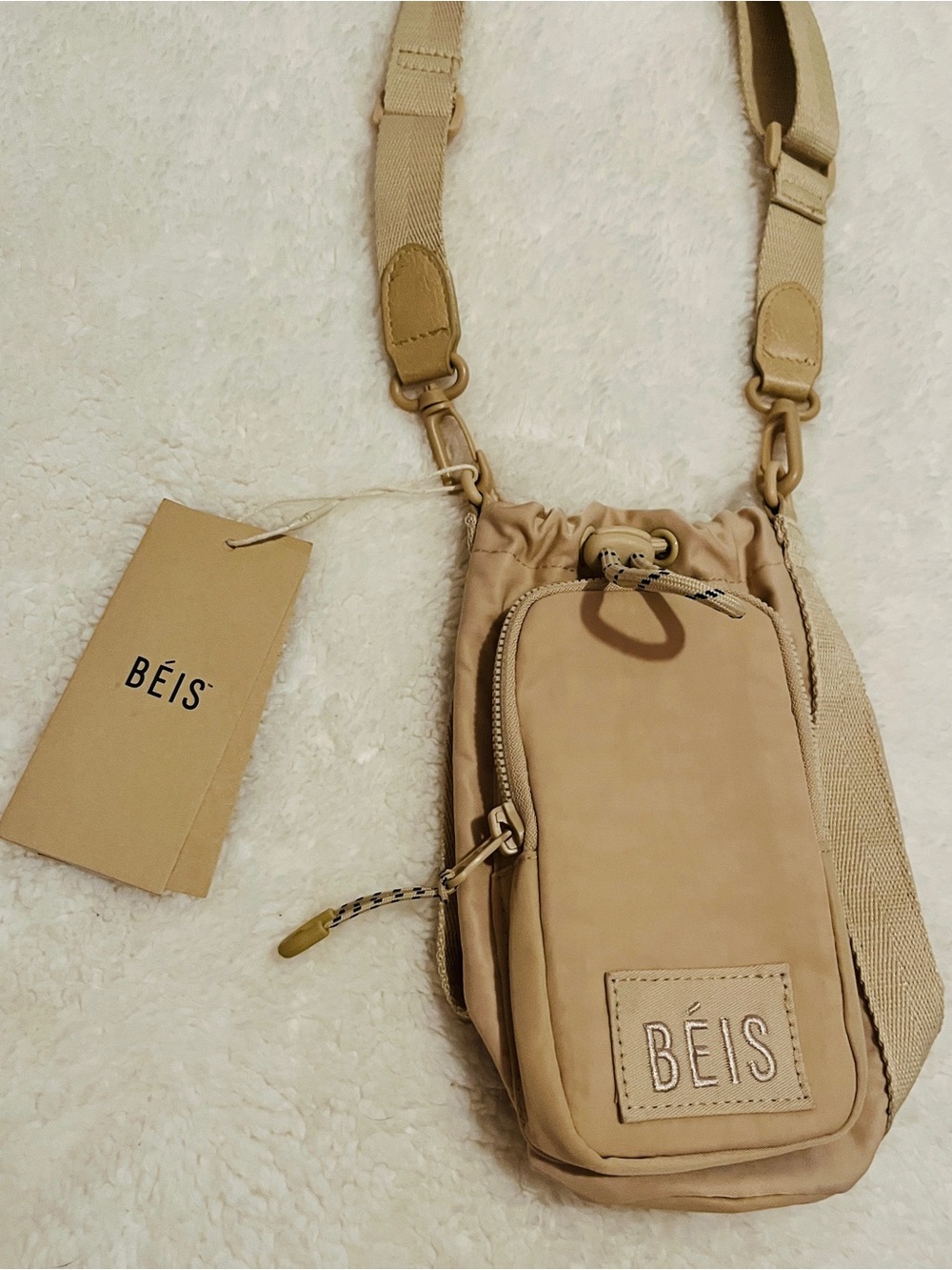 Beis Crossbody Water Bottle Sling Bag